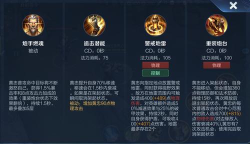 王者荣耀攻略黄忠(王者荣耀英雄黄忠怎么玩)-第2张图片-于都网 王者荣耀攻略黄忠(王者荣耀英雄黄忠怎么玩)-第2张图片-于都网