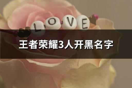 王者荣耀三人名字大全(王者荣耀三人名字大全搞笑)-第2张图片-于都网 王者荣耀三人名字大全(王者荣耀三人名字大全搞笑)-第2张图片-于都网