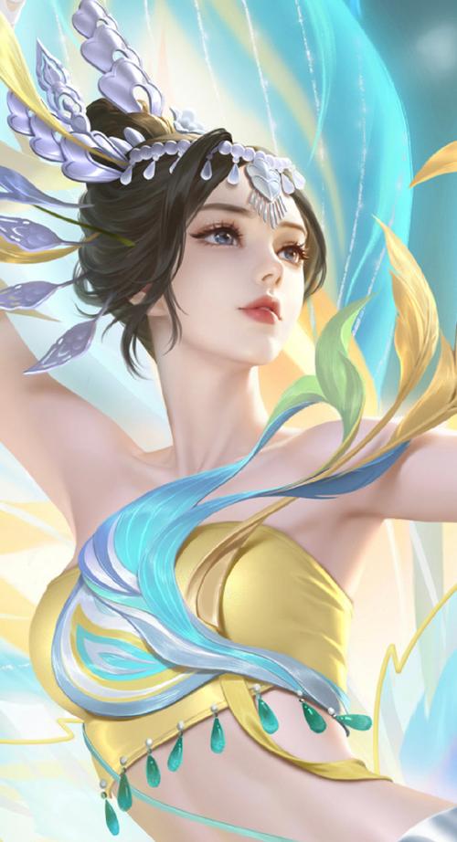 王者荣耀甄姬图片大全（王者荣耀甄姬的图片花好月圆）