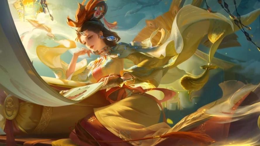 王者荣耀甄姬图片大全（王者荣耀甄姬的图片花好月圆）-第4张图片-于都网