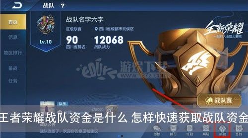 如何攻略王者荣耀战队（王者荣耀战队怎么玩才能变厉害）-第2张图片-于都网